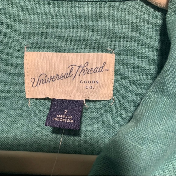 NWT Universal Thread Green Short Sleeve Jumpsuit Size 2 - Picture 9 of 12